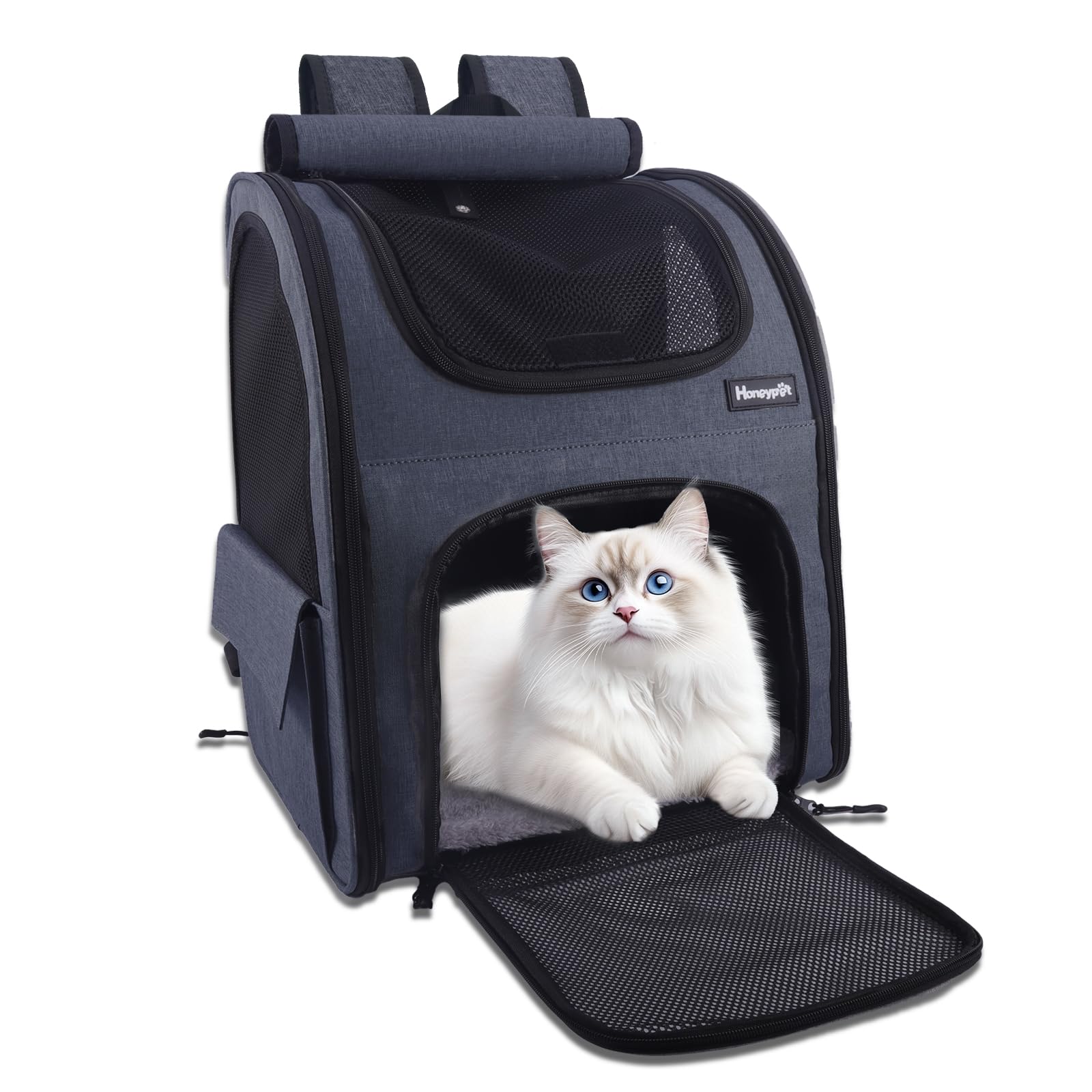 Amazon.co.jp: Honeypet ペットキャリーバッグ 猫バッグ 犬キャリー